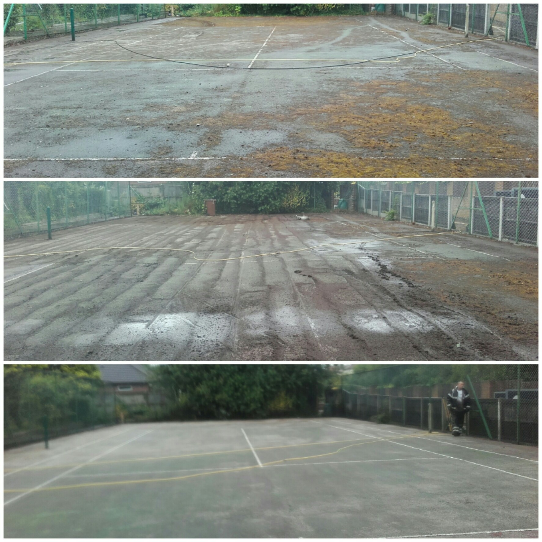 Tennis Court Cleaning Wirral